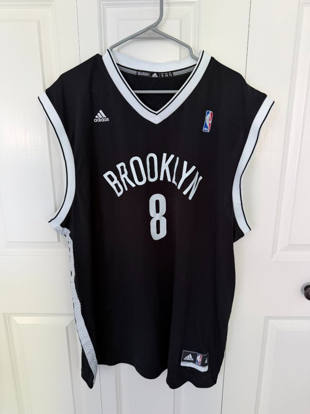 ADIDAS DERON WILLIAMS NBA BROOKLYN NETS BASKETBALL SHIRT JERSEY CAMISETA SIZE XL